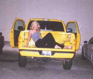 Lisa and her truck