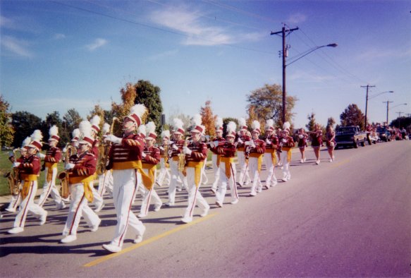 Nephew Michael in parade