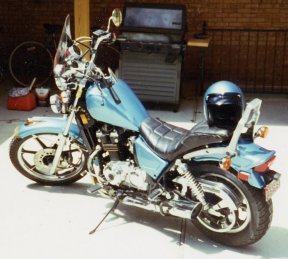 1984 Kawasaki 454 LTD - Left