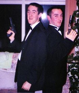 Me & Rory both as James Bond... (my idea first!!!)