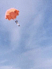 Action Man Parachutes in