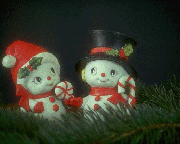 Frosty and the Missus!