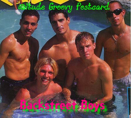 Backstreet Boys Postcard