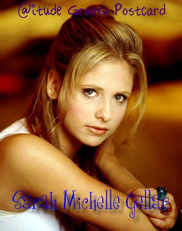 Sarah Michelle Gellar Postcard