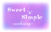 Sweet'n'Simple Webring