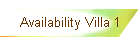Availability Villa 1