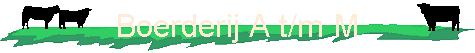 Boerderij A t/m M