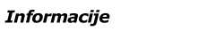Informacije