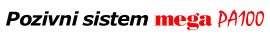 Pozivni sistem PA100