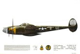 No 158, P-38J Lightning, 77FS, 20FG, USAAF