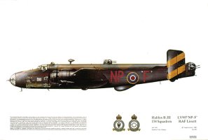 No 204, Halifax B.III, 158 Sqn RAF