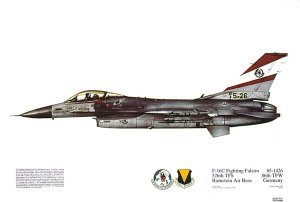 No 265, F-16C Fighting Falcon, 526TFS, USAF