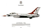 No 315, F-16A Fighting Falcon, The Thunderbirds, USAF