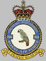 Heeft u informatie over het 322 sqn. ga naar deze pagina. Engels talig.