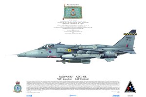 Print No.584, Jaguar GR1A, 54 Sqn, RAF