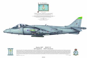 No 603, Harrier GR7, 3 Sqn.