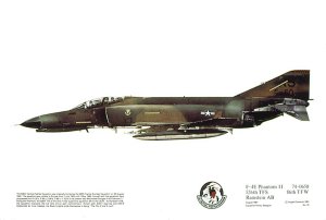 No 70, F-4E Phantom II, 526 TFS, USAF.