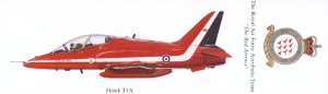 B1, Hawk T1A, Red Arrows