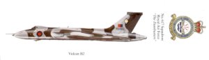 617 Sqn, Vulcan Bookmark, Click here to see the expanding range!