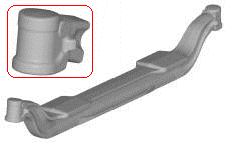 Project No. 815317 - RABA Truck Front Beam Forged Piece / Forging Tool