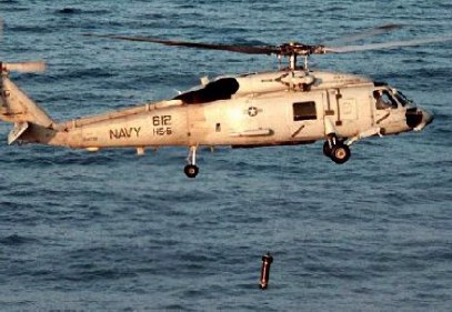 SH-60F Dipping