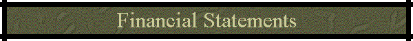 Financial Statements