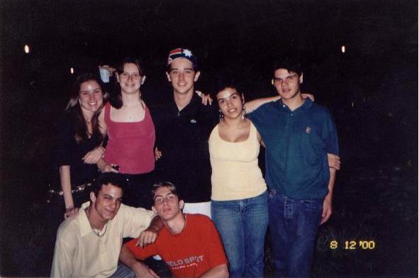 Chegada da L�via e Fred