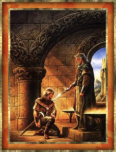 Gold and Floral frame