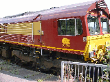 66219 waiting at Hamworthy.