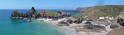 Kynance Cove just a few miles away