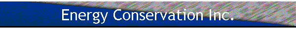 Energy Conservation Inc.