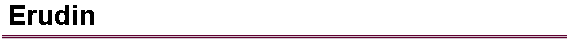  Erudin 