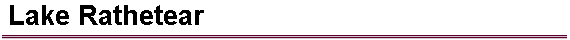  Lake Rathetear 