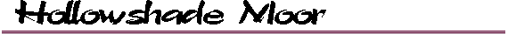  Hollowshade Moor 