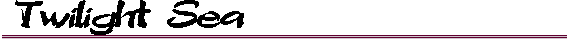 Twilight Sea 