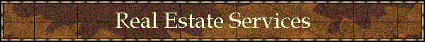 Real Estate Services