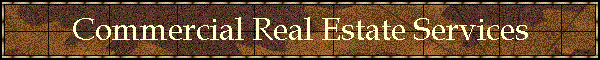 Commercial Real Estate Services
