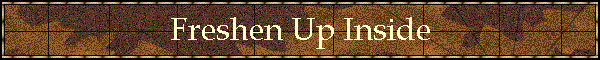 Freshen Up Inside