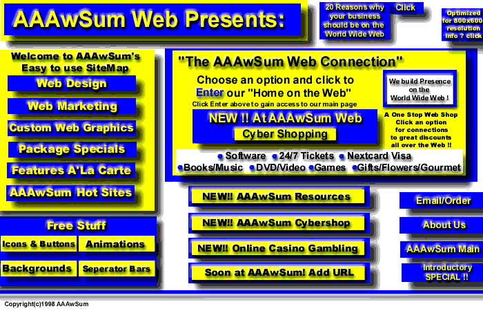 Welcome to the AAAwSum Web Connection