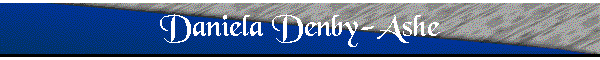 Daniela Denby-Ashe