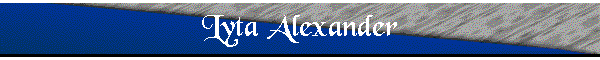 Lyta Alexander