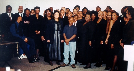 Hollywood Choir members and their Kids