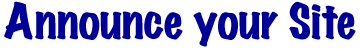 [Spots to Announce Your Site]