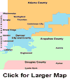 Map - Adams, Arapahoe, Denver, Douglas & Jefferson County
