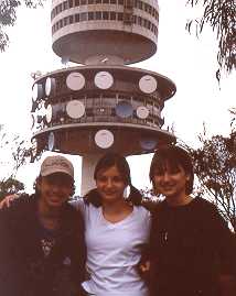 Photo of Queanbeyan Young Women at the base of Telstra Tower