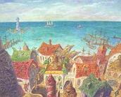 Rishdan Port, art by Jerry Tiritilli