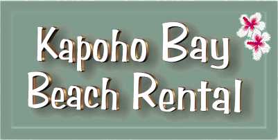 kapoho bay vacation rental