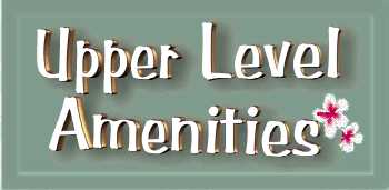 Upper level Pahoa, 
Hawaii vacation home amenities