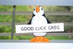 [GOOD LUCK GREG]