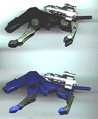 TF Ravage toy with Microman Jaguar alternate color